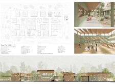 3rd Prize Winner + 
Buildner Student Awardkinderspace architecture competition winners